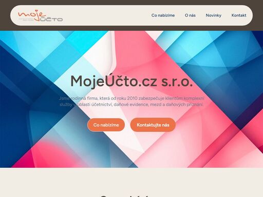 daňové poradenství,účetní poradenství, mzdové poradenství jsme rodinná firma, která od roku 2010 zabezpečuje našim klientům komplexní služby v oblasti účetnictví, daňové evidence, mezd a daňových přiznání, včetně zpracování přehledů pro čssz a