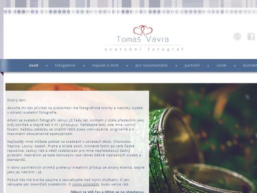 tomáš vávra - svatební fotograf. svatební fotografie nejen pro most, chomutov, jirkov, kadaň, louny, žatec, prahu a litvínov.