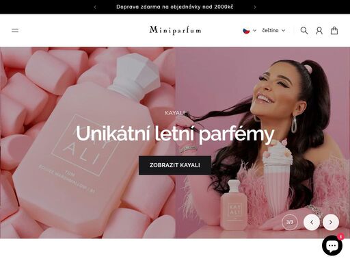 na miniparfum.eu naleznete víc než 100 druhů parfémů, které je těžké ovonět a vyzkoušet, nebo sehnat v menším balení. parfémy balíme po 3ml, 5ml, 10ml a 15ml do kvalitních skleněných flakonů. můžete tak zkoušet, nebo rozšířit své portfólio vůní o mnoho dalších, bez potřeby utrácet za velké balení.