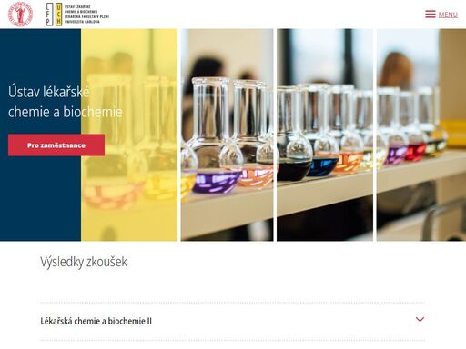 ústav lékařské chemie a biochemie pro zaměstnance výsledky zkoušek lékařská chemie a biochemie ii chemie a biochemie (zs/ls)