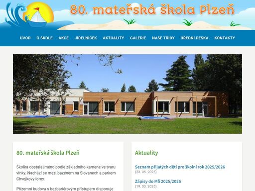 web mateřské školky