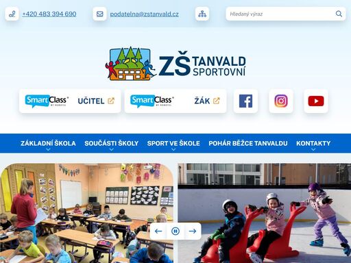 zš sportovní tanvald základní škola tanvald, sportovní 576, příspěvková organizace