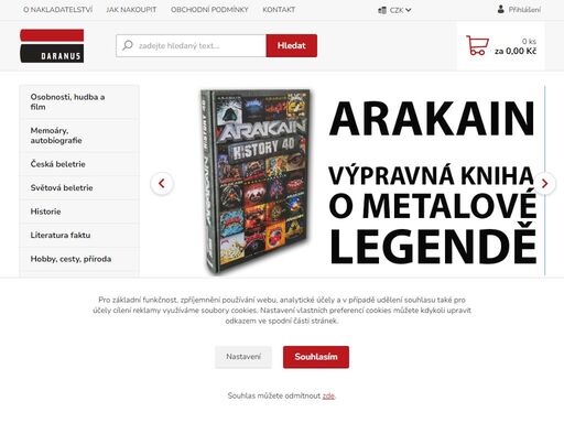nakladatelství daranus - e-shop