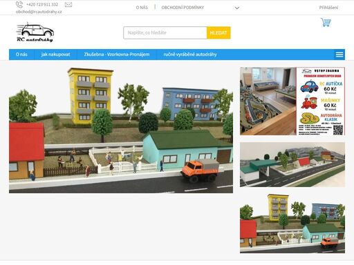 vítejte. vítejte v obchodě s rádiem řízenými modely autíček a dalších dopravních prostředků. najdete zde ručně vyráběné autodráhy, které můžete vylepšovat dalšími doplňky a rozšiřovat velikost dle libosti. a pro ty, kteří chtějí vlastní verzi pro sebe nebo jen dětskou hernu, vytvoříme model podle jeho představ. 
…