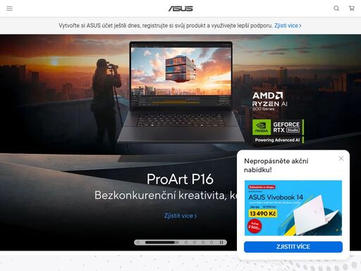 objevte svět asus a získejte všechny informace ohledně nejlepších základních desek, grafických karet, monitorů, notebooků a mnoha dalších produktů. vše naleznete na oficiálních stránkách asus.
