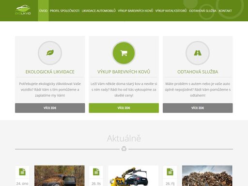 ekologicky zlikvidujeme vaše auto, vykoupíme barevné kovy, odtahneme auto.