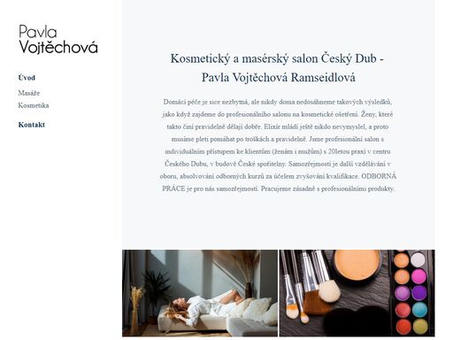 kosmetický a masérský salon český dub pavla vojtěchová ramseidlová