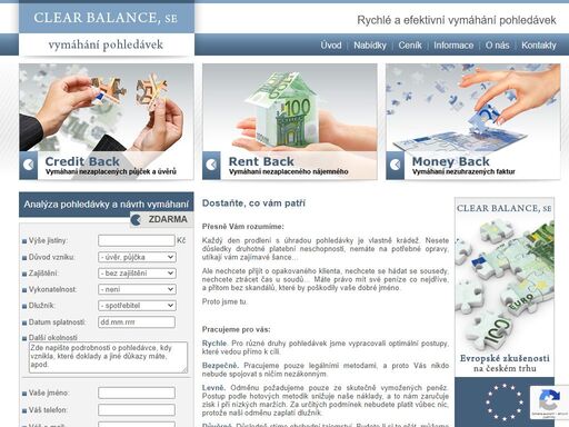 credit back se nabízí efektivní vymáhání pohledávek legální cestou. vymáhání dluhů, vymáhání a správa pohledávek v praze a celé republice. ceník služeb vymáhání dluhů a pohledávek.  spravný postup vymáhání dluhů, vymáhání smenky a inkaso pohledávek. vymáhání alimentů, platební rozkazy, exekuce a insolvence.