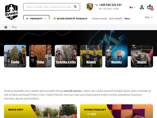 švihadla vyvíjíme my, bratři a profesionální sportovci. chceš na sobě začít makat, ale nevíš jak na to? nevadí. ukážeme ti, jak na to!