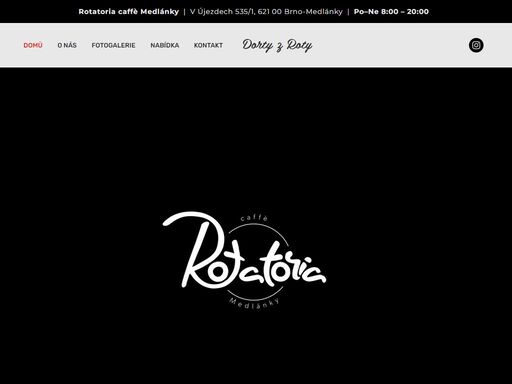 výběrová káva, barista, snídaně, domácí dezerty, dorty na objednávku, prodej kávy s sebou.
po-ne 8:00 - 20:00
caffe rotatoria medlánky
 www.rotatoria.cz