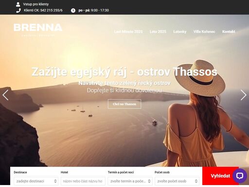 dovolená léto 2025 - řecko, kalábrie, mallorca, turecko a itálie od cestovní kanceláře brenna.