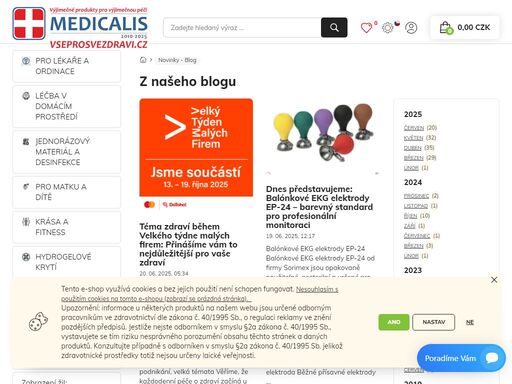 zdravotnické potřeby a technika na jednom místě. nabízíme kvalitní produkty pro domácí terapii i profesionální použití – inhalátory, koncentrátory, oxymetry a další. rychlé dodání.