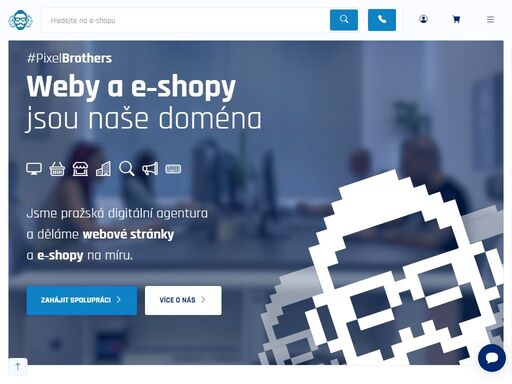 jsme pražská digitální agentura a děláme webové stránky a e-shopy na míru. jsme pixelbrothers.