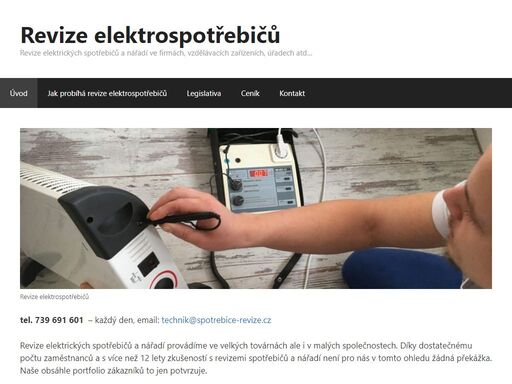 revize elektrospotřebičů a ručního nářadí. provádíme revize elektrických spotřebičů ve firmách, úřadech, školách. celá čr za nízké ceny.