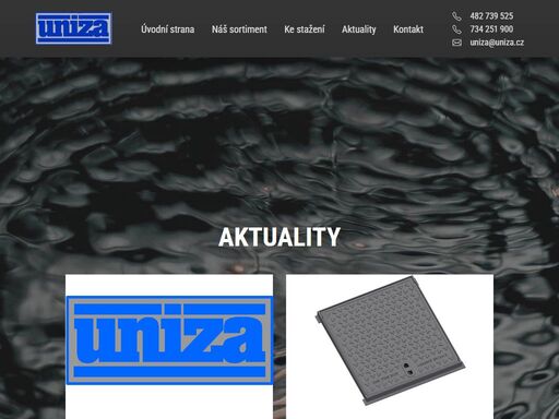 společnost uniza zajišťuje dodávku materiálu pro výstavbu a rekonstrukce inženýrských sítí a průmyslových objektů.