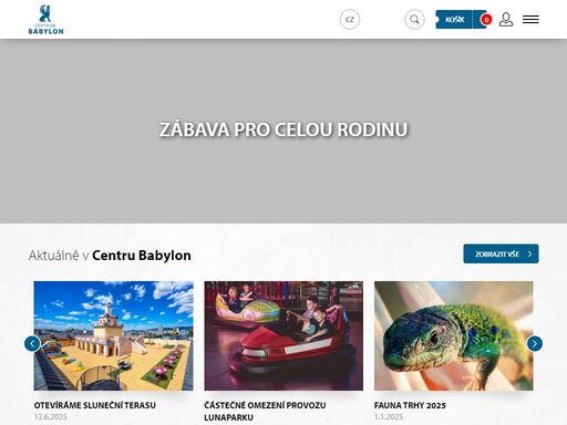 centrum babylon nabízí nepřeberné množství volnočasových aktivit, ať už aktivní zábavu, odpočinek ve wellness nebo komfortní ubytování v…