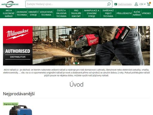 prodej profi i hobby nářadí za výhodné ceny.