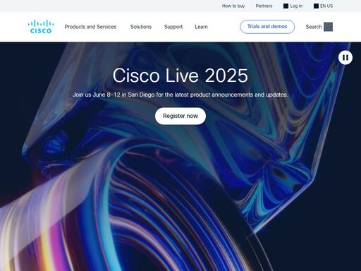 cisco is a worldwide technology leader powering an inclusive future for all. learn more about our products, services, solutions, and innovations.