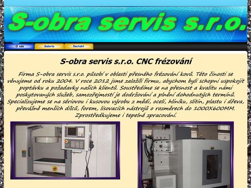 s-obra servis s.r.o. úvod