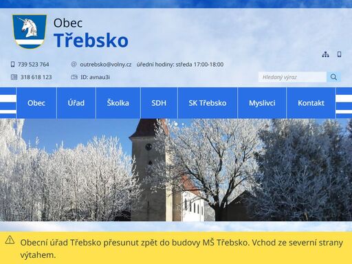 oficiální stránky obce