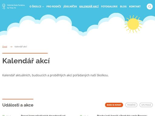 naší snahou je vytvářet příjemné a tvořivé prostředí ve všech třídách mateřské školy. ? vychovávat v dětech osobnost čestnou, s dobrým vztahem ke svým kamarádům, dospělým lidem, ke svému okolí.