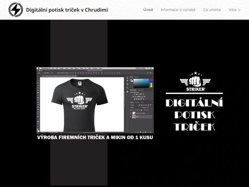 digitální potisk triček, mikin a dalšího textilu v chrudimi. nově potiskneme i papírové a textilní tašky.