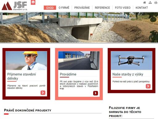 pozemní stavby, dopravní stavby, mosty, stavby pro vodní hospodářství