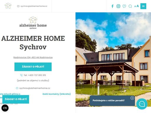 svěřte péči o své blízké do rukou oborových špiček z alzheimer home sychrov. profesionální přístup, moderní vybavení a šťastní klienti