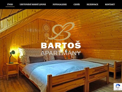 apartmány bartoš v horní lipové v jeseníkách nabízí celoroční ubytování za skvělé ceny. prohlédněte si nabídku ubytování v apartmánech bartoš