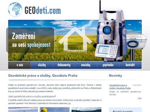 nabízíme geodetické práce a služby v praze a okolí. jsme zaměřeni na vaši spokojenost. geodezie praha.