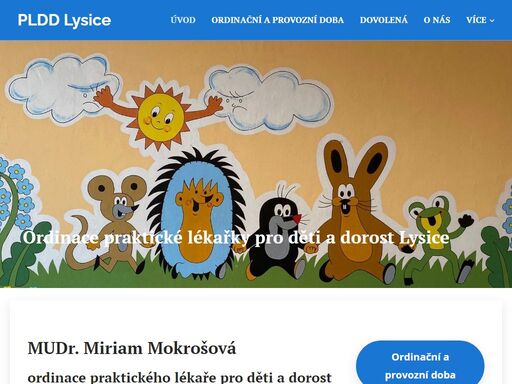 ordinace praktické lékařky pro děti a dorost-lysice- mudr. miriam mokrošová