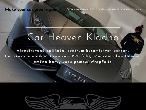 detailní péče o váš vůz