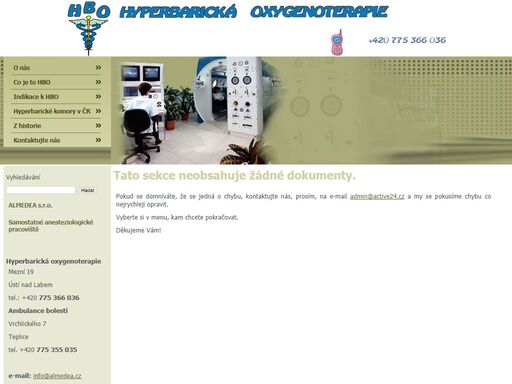 hyperbarická oxygenoterapie