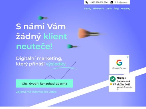 s námi vám žádný klient neuteče! děláme digitální marketing, který má smysl a hlavně přináší ty nejlepší výsledky!?? vykročte novým směrem!