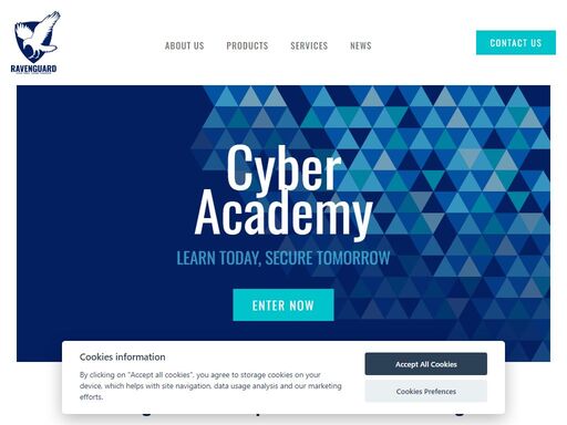 ravenguard: your trusted partner in cybersecurity. boost your team's awareness and protect your digital assets.