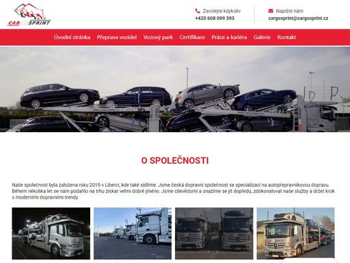 profesionální autopřepravníková doprava od roku 2015. spolehlivé a moderní služby v liberci. jsme váš partner na cestách.