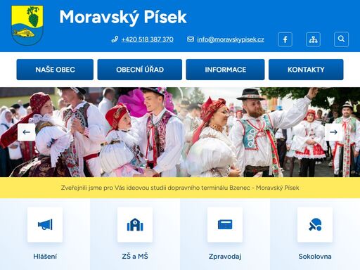 obec moravský písek