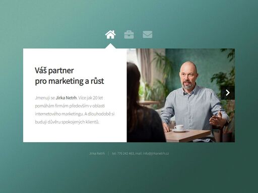 pomáhám firmám růst díky marketingovým strategiím, tvorbě webů, kampaním, obsahu i brandingu. férová spolupráce a viditelné výsledky.