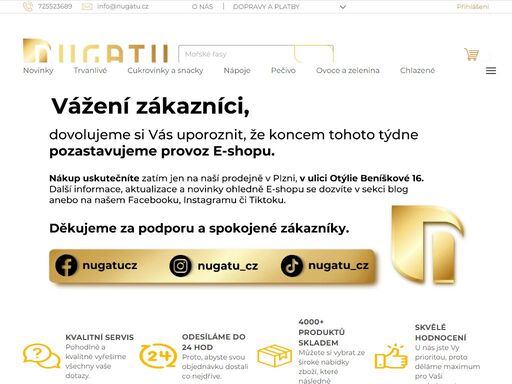 asijské potraviny a speciality, exotické cukrovinky a zdravá výživa pro vás. vše skladem a ihned k odběru na nugatu.cz.