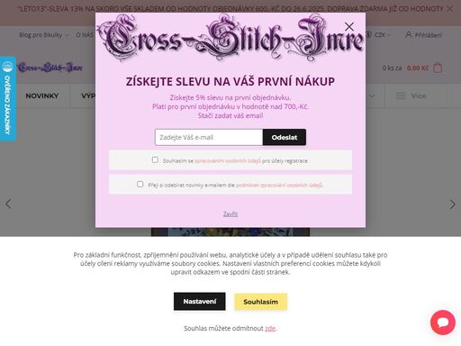 křížková výšivka internetový obchod,křížková výšivka,vzory,předlohy,galanterie,tvorba předloh,převod fotografie na křížkovou výšivku,prodej sad diamond painting,luca-s,letistitch,mp studia,riolis,dmc,dimensions,příze,vlny,kreativní sady