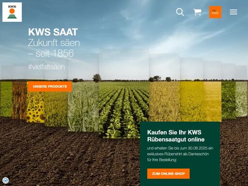 kws saat: ertragsstarkes saatgut und services. wir bauen dabei auf unsere nähe zu den landwirten, deren herausforderungen und bedürfnisse wir kennen.
