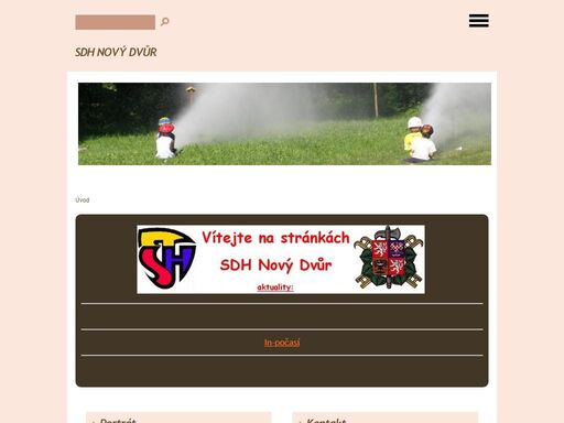 stránky sdh nový dvůr