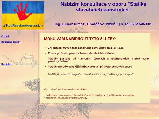 lubor šimek - statika