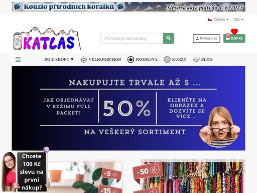korálky katlas ... vše pro vaše bižu