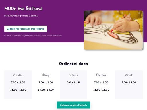praktický lékař pro děti a dorost