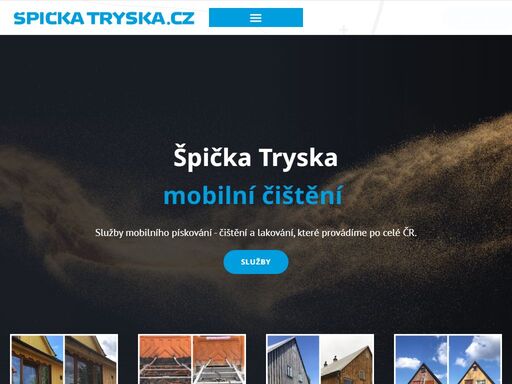 provádíme mobilní pískování a lakování chalup,hal,mostu.tryskáme a lakujeme dřevo,kámen,cihly i kov.provozovny máme v praze,na berounsku,děčínsku a v krkonoších.