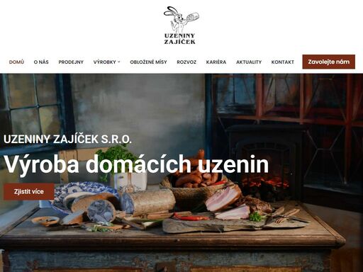 uzeniny zajíček - výroba domácích uzenin s tradicí. jméno zajíček je na prostějovsku spojováno s řeznickým řemeslem již na začátku minulého století.