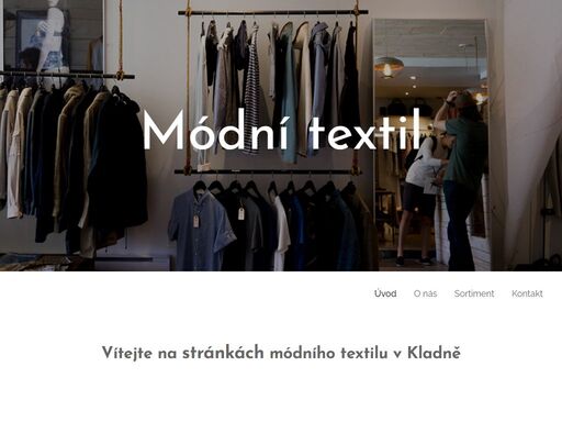 nabízíme oblečení pro ženy, muže a děti.