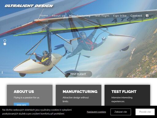 ultralight design limited liability company was established in 1999. it was specialized on manufacturing and designing of ultralight planes components made up from composites.