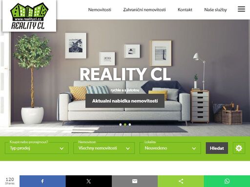 každý den stovky nových nemovitostí, reality. nemovitosti na prodej či pronájem v každém místě. přehledný katalog realit.